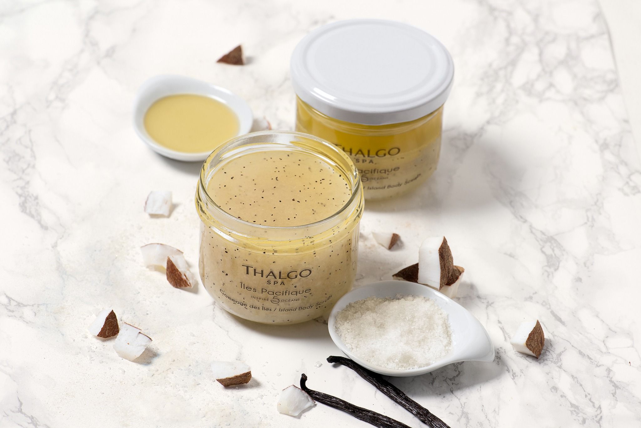 Tẩy tế bào chết và nuôi dưỡng làn da phong cách Thái Bình Dương Island Body Scrub
