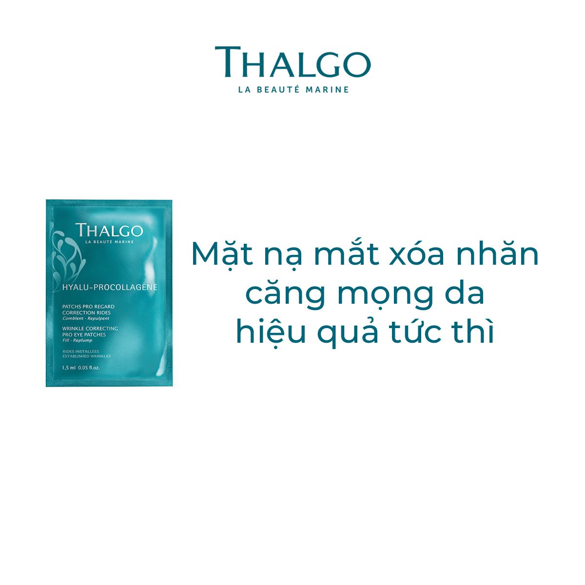 Mặt nạ mắt xóa nhăn, căng mọng da Wrinkle Correcting Pro Eye Patches