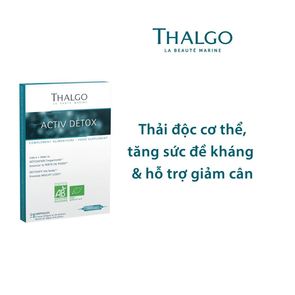 Thực phẩm hỗ trợ thải độc, tăng sức đề kháng Activ Détox