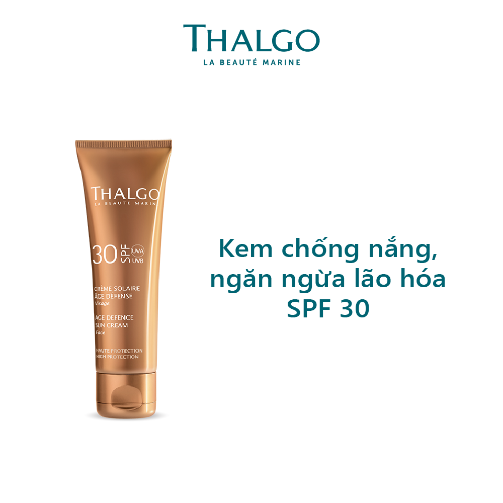 Kem chống nắng, ngăn ngừa lão hóa SPF 30 Age Defence Sun Cream