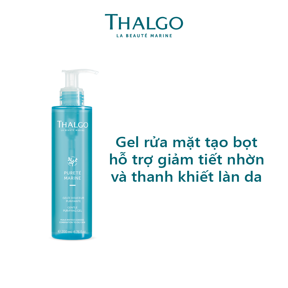 Gel rửa mặt tạo bọt hỗ trợ giảm tiết nhờn và thanh khiết làn da Gentle Purifying Gel