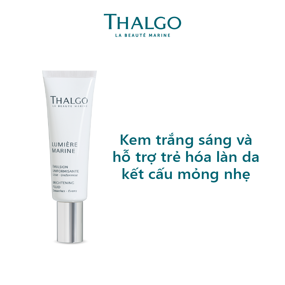 Kem trắng sáng và hỗ trợ trẻ hóa làn da kết cấu mỏng nhẹ Brightening Fluid