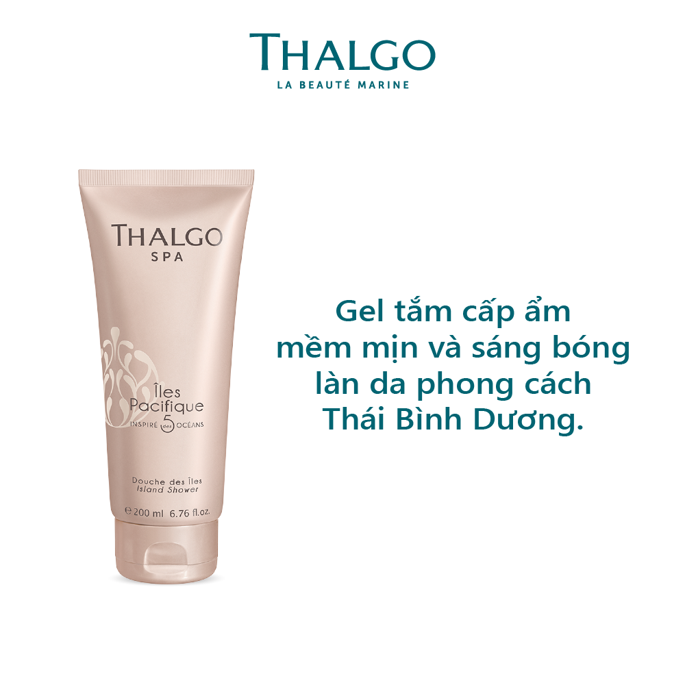 Gel tắm cấp ẩm mềm mịn và sáng bóng làn da phong cách Thái Bình Dương Island Shower
