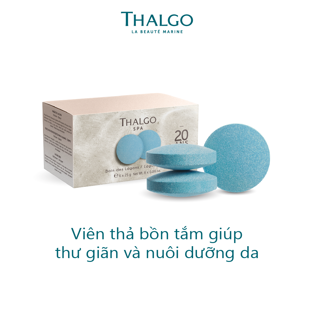Viên thả bồn tắm giúp thư giãn, dưỡng da Lagoon Bath Pebbles