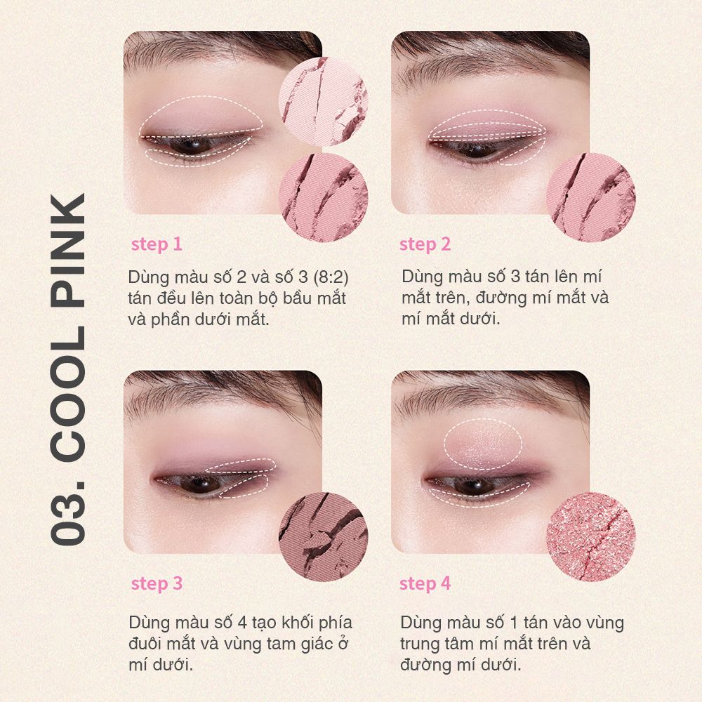 Bảng phấn mắt Daily Basic Palette 2.6g
