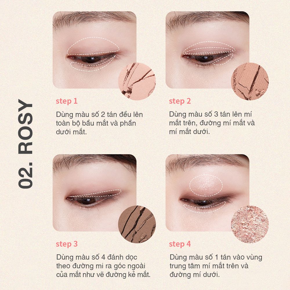Bảng phấn mắt Daily Basic Palette 2.6g