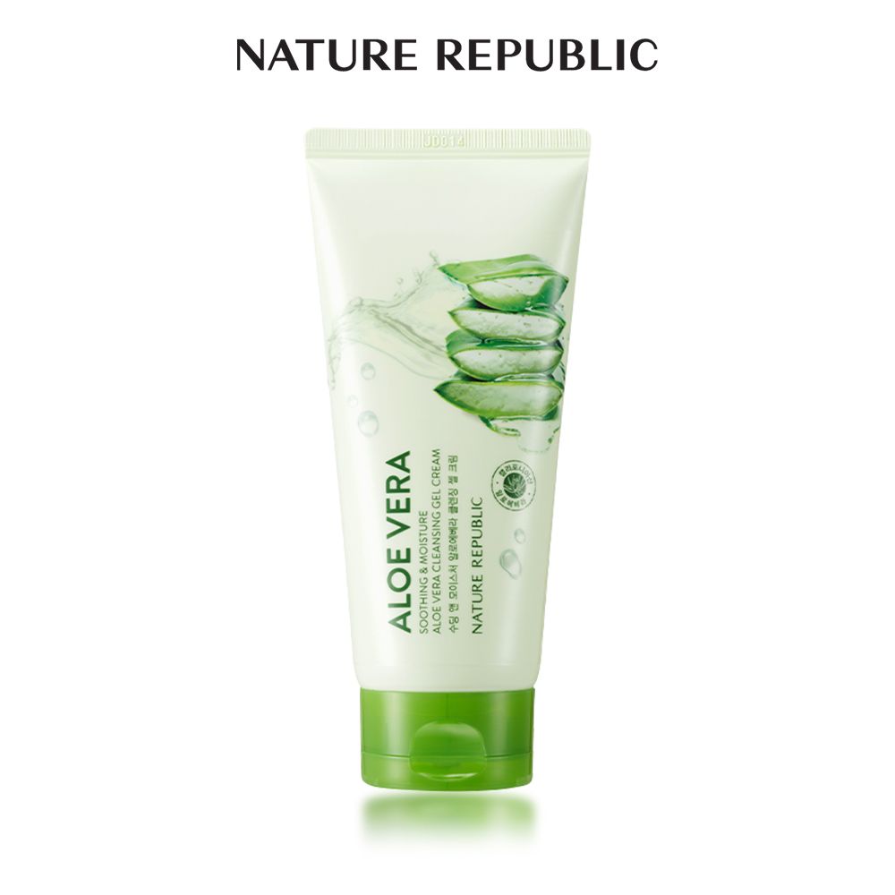 Kem tẩy trang Soothing & Moisture Aloe Vera Cleansing Gel Cream 150ml