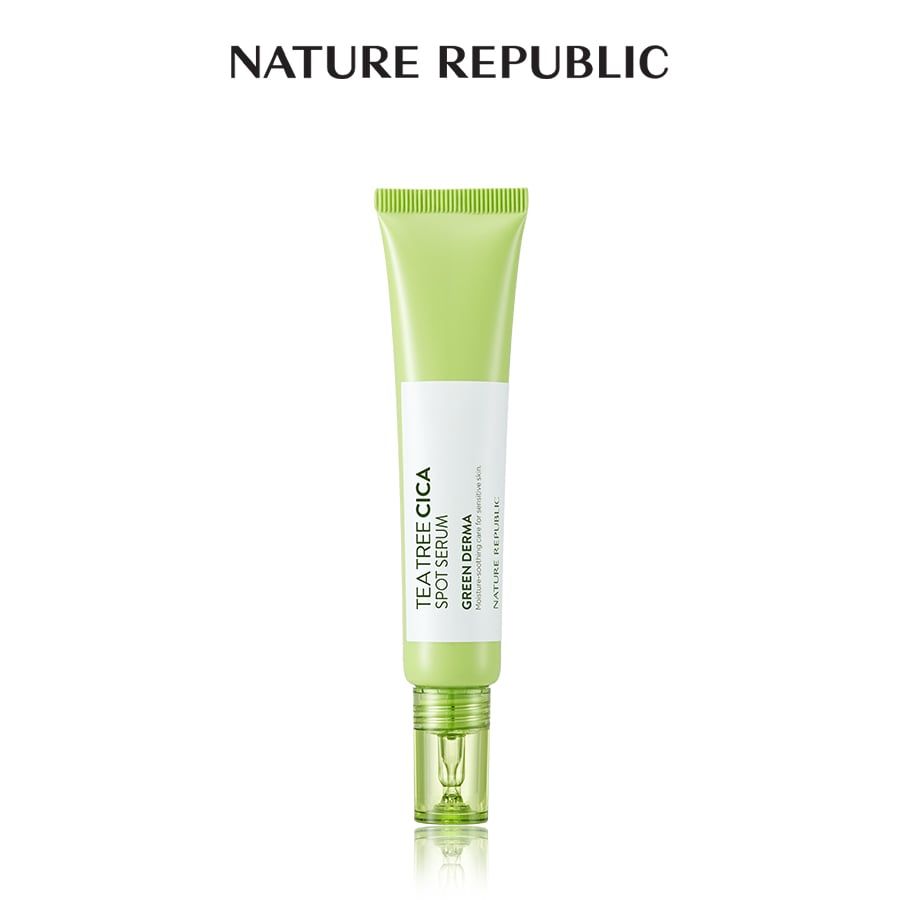 Tinh chất sạch mụn GREEN DERMA TEA TREE CICA SPOT SERUM 30ml