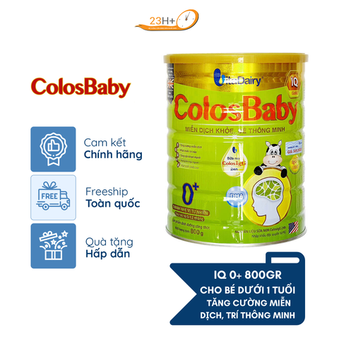 Sữa Non Colosbaby IQ Gold 0+ 800g