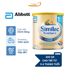 Sữa Bột Abbott Similac IQ Plus HMO Số 1 400g Mới