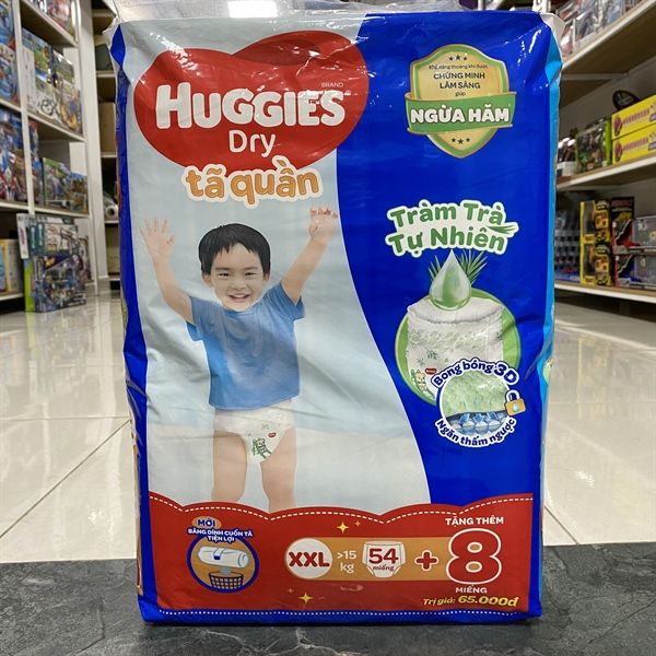 Bỉm/Tã Quần Huggies Size XXL54