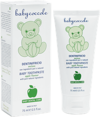 Kem đánh răng cho bé Hương Táo Babycoccole 12M+ trẻ em nuốt được 75ml