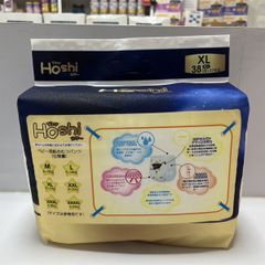 Bỉm TÃ Quần Cho Bé Tiny Hoshi 23h.shop Size XL38 Thiết Kế 2 Lớp Chống Tràn Siêu Mỏng Thấm Hút Tốt