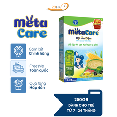 Bột ăn dặm MetaCare Bò đâu hòa lan ngô ngọt olive