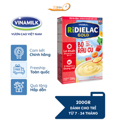 Bột Ăn Dặm Ridielac Gold Bò Rau Củ 200g