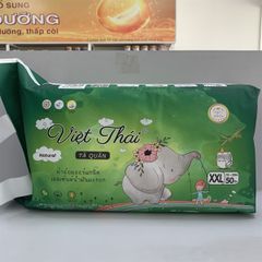 Bỉm TÃ Quần Cho Bé Việt Thái Size XXL50 23h.shop Thiết Kế 2 Lớp Chống Tràn Siêu Mỏng Thấm Hút Tốt