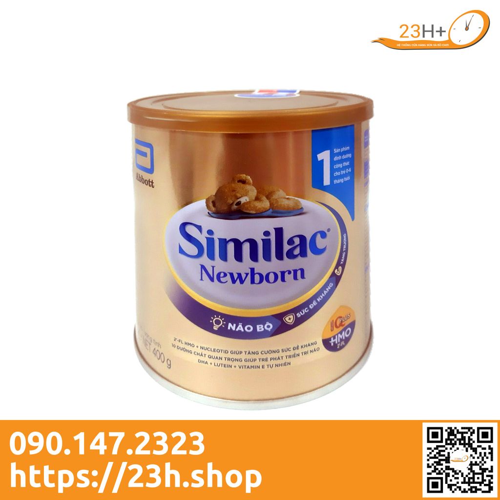 Sữa Bột Abbott Similac IQ Plus HMO Số 1 400g Mới