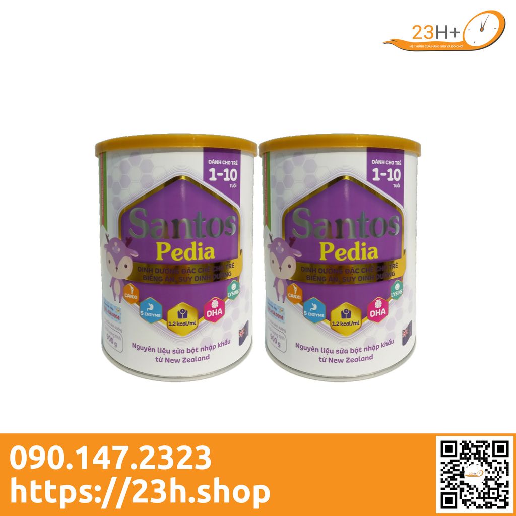 Sữa Bột Santos Pedia 900g