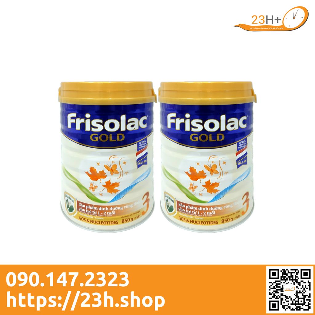 Sữa Bột Frisolac Gold 3 850g (Mới)