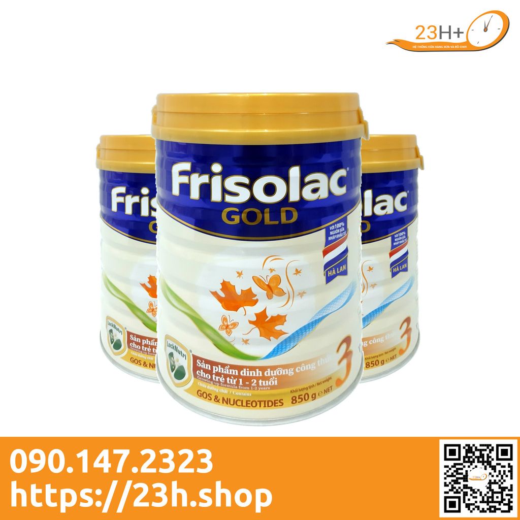 Sữa Bột Frisolac Gold 3 850g (Mới)