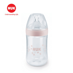 Bình sữa NUK Nature Sense 260ml - Núm Ti S2-M (6-18 tháng)