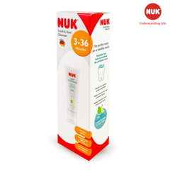 KEM ĐÁNH RĂNG TRẺ EM KHÔNG FLOURIDE NUK 3-36 THÁNG (50ML)