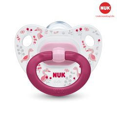 BỘ 2 TI GIẢ NUK SILICONE S2 HAPPYDAYS 0-6 THÁNG