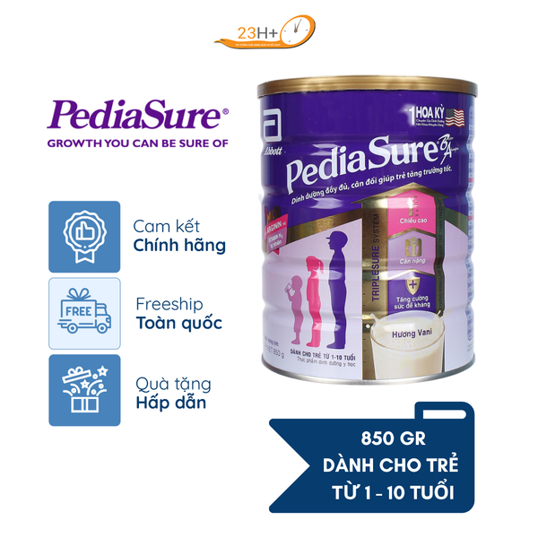 Sữa Bột Pediasure B/A 850g