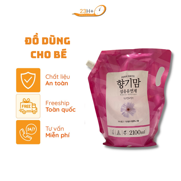 NƯỚC XẢ VẢI SINH HỌC ECO GREEN HÀN QUỐC - HƯƠNG DOWNY 2100 ML