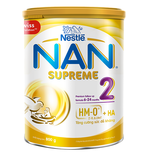 Sữa Bột Nan Supreme 2 800g Mới