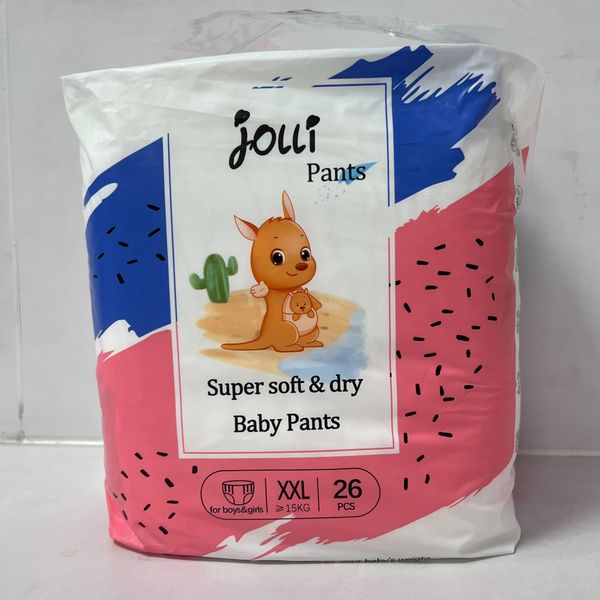 Bỉm/Tã Quần Trẻ Em Jolli Traders XXL Cho bé từ 15kg