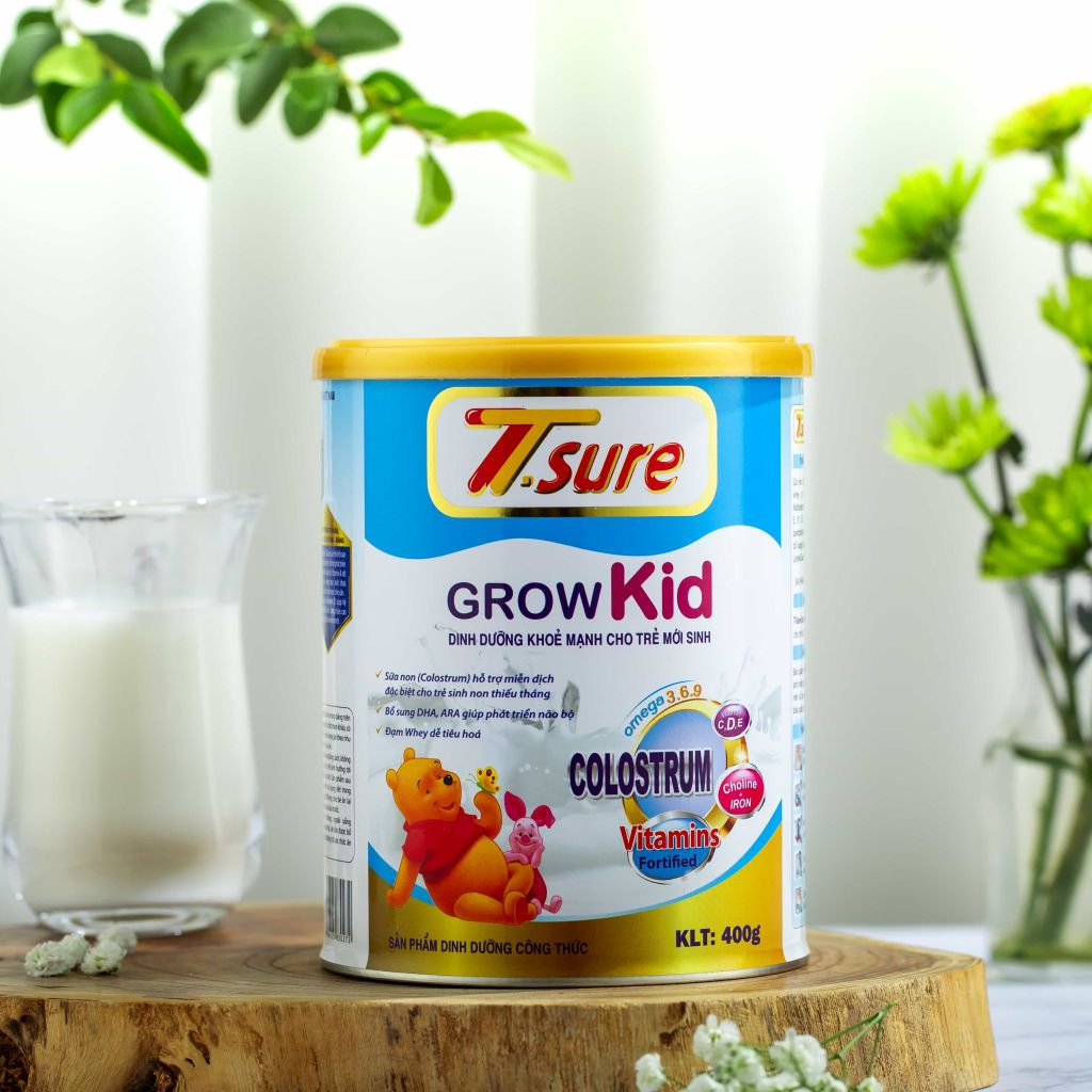 Sữa Bột T.sure Grow Kid 400gr