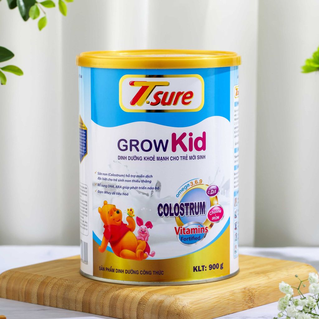 Sữa Bột T.sure Grow Kid 900gr