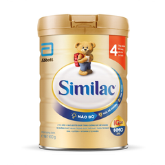 Sữa Bột Abbott Similac IQ HMO 4 900g Mới