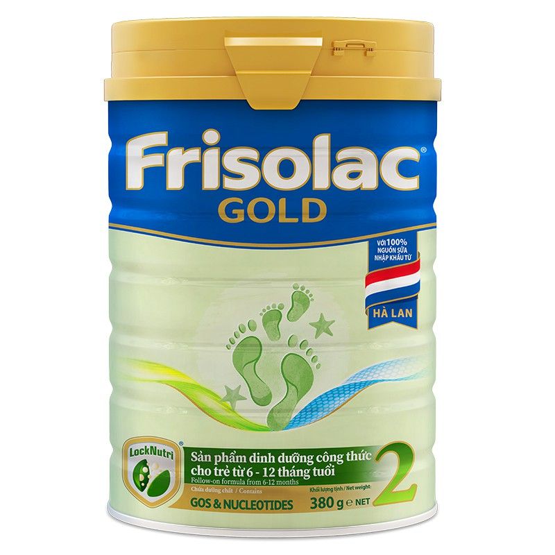 Sữa Bột Frisolac Gold 2 380g (Mới)