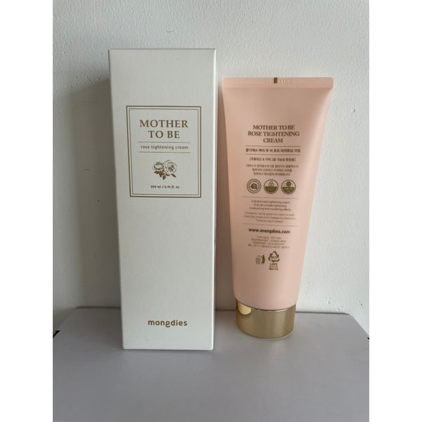 Sữa dưỡng thể, săn chắc da Mongdies Mother To Be Rose Tightening Cream Tuýp 200ml