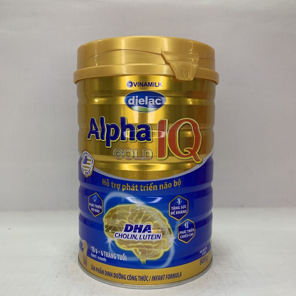Sữa Bột Dielac Alpha IQ Gold 1 900g
