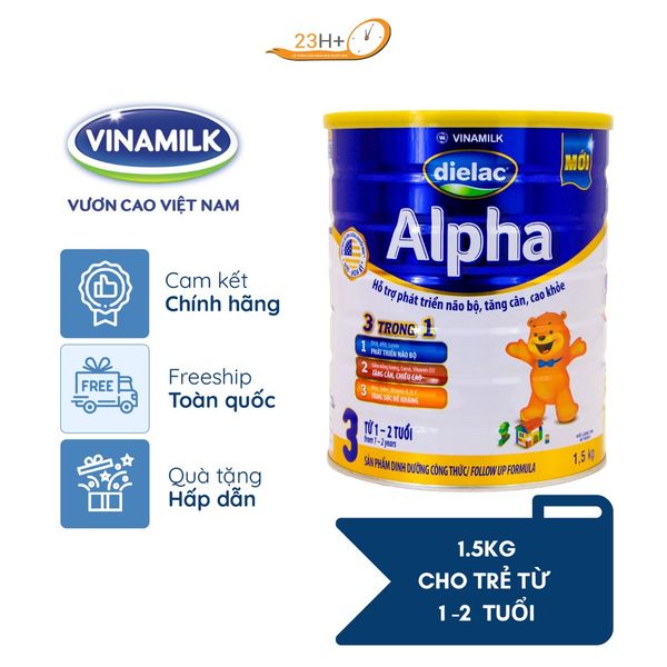 Sữa Bột Dielac Alpha 3 1,5kg