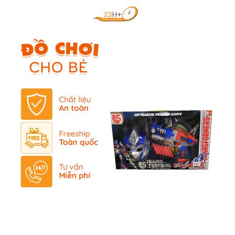 Đồ Chơi Súng Siêu Nhân Cho Trẻ Em Có Đạn Nhựa