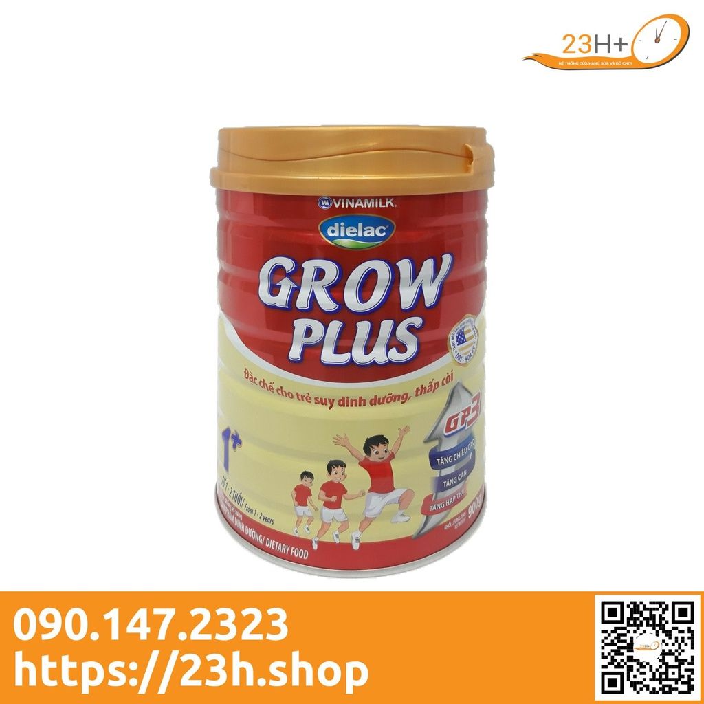 Sữa Bột Dielac Grow Plus Đỏ 1+ 900g