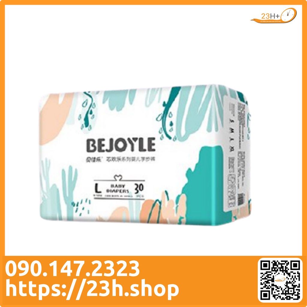 Bỉm TÃ Dán Cho Bé Bejoyle 23h.shop Size M32 Thiết Kế 2 Lớp Chống Tràn Siêu Mỏng Thấm Hút Tốt