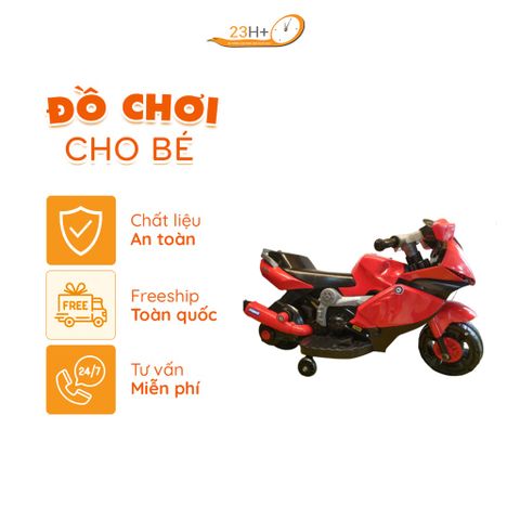 XE MOTO , XE MÁY ĐIỆN TRẺ EM ( ĐỎ_ 2-4 TUỔI )