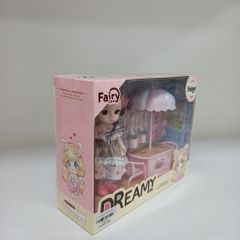 Đồ Chơi Búp Bê Dreamy Và Xe Kem Dễ Thương Cho Bé