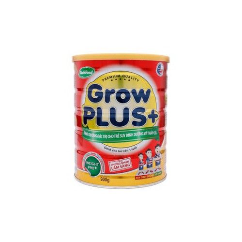 Sữa Bột Nuti Growplus Đỏ 900g (Mới)