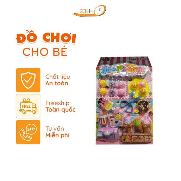 Đồ Chơi Đồ Hàng Bánh Kem Cho Bé Gái