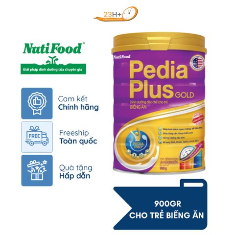 Sữa Bột Nuti Pediaplus Gold 900g