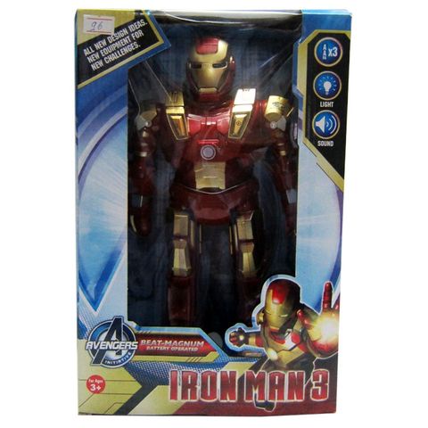 Đồ Chơi Siêu Nhân Iron Man 3 Bằng Nhựa Cho Bé Trai