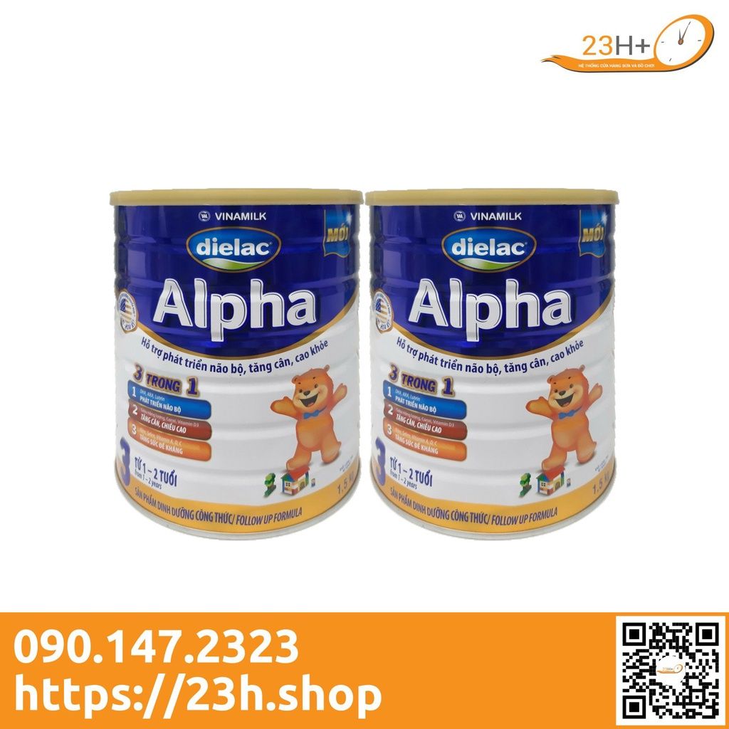 Sữa Bột Dielac Alpha 3 1,5kg