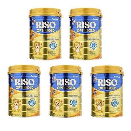 Sữa Bột Nuti Riso Opti Gold 2 900g