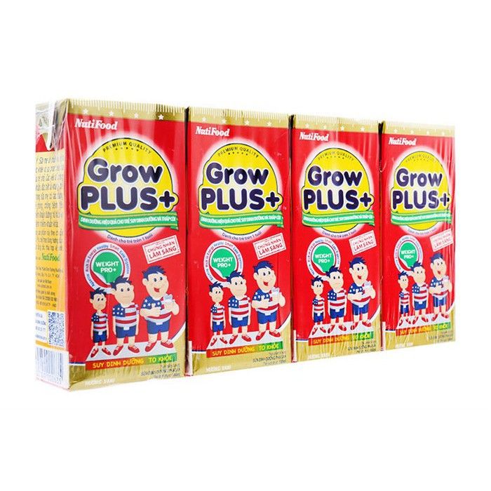 Sữa Bột Nuti Growplus Đỏ 900g (Mới)